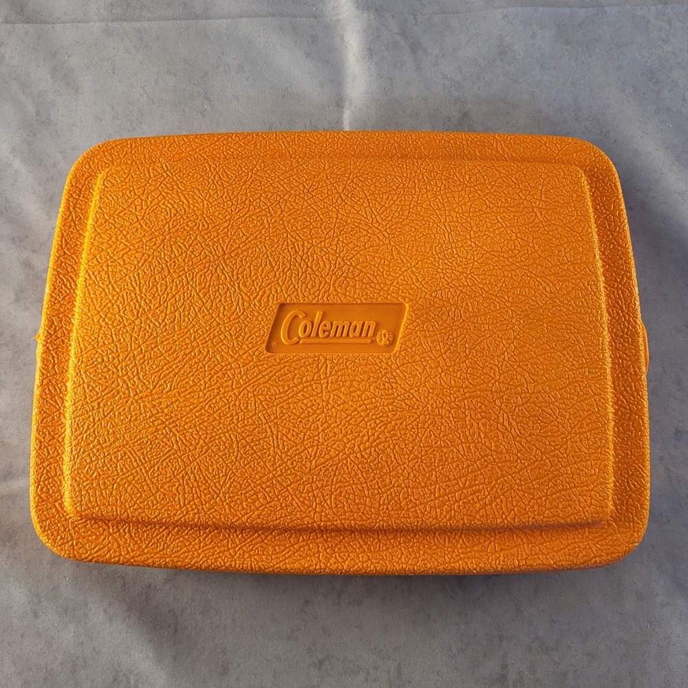 Vintage Orange Replacement Lid Coleman Lil' Oscar Personal Cooler